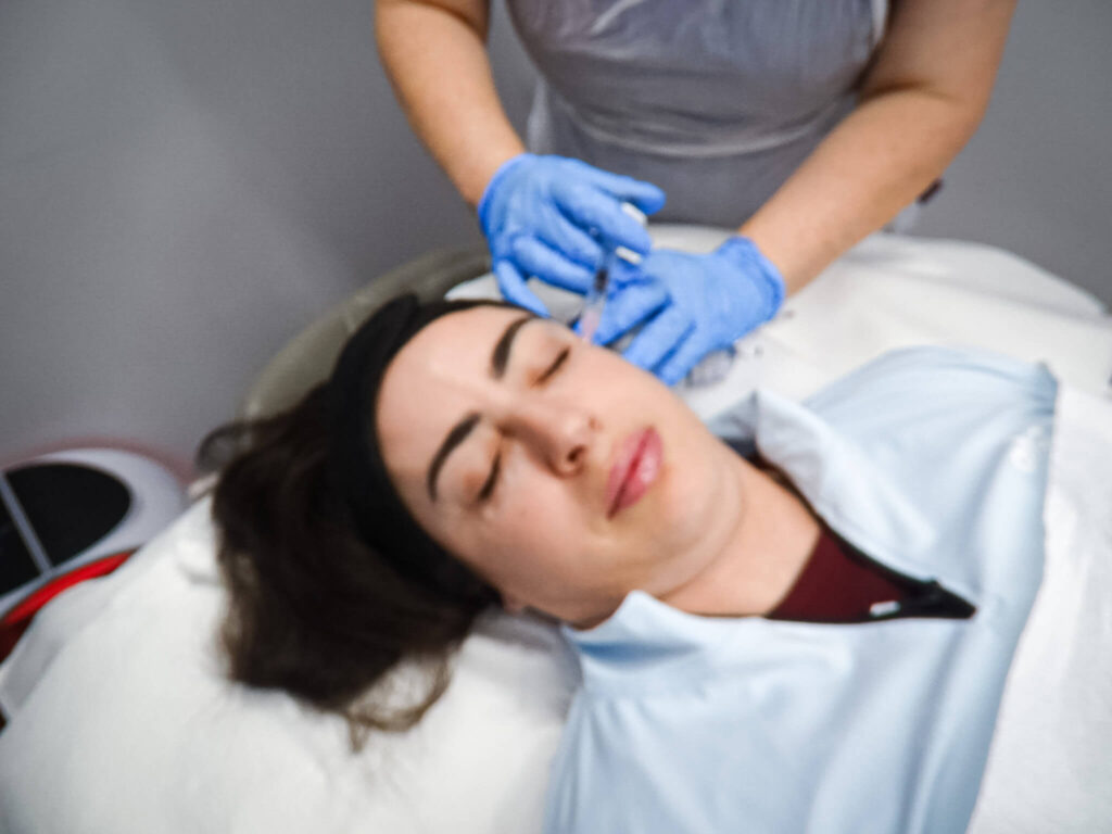 Skin treatment consultation at Reflexions Skin Clinic